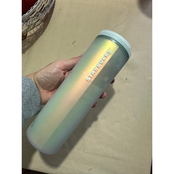 Starbucks 16oz Siren Frosted Tumbler 50th Anniversary Limited Edition Never Used - Picture 2 of 6